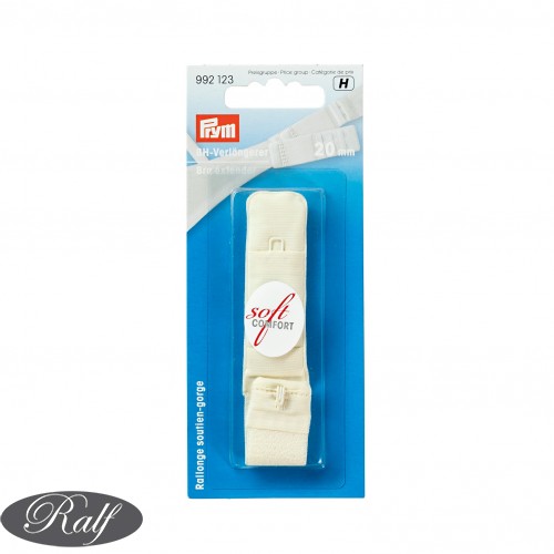 Prelungitor sutien, 20 mm, crem - Prym 992123